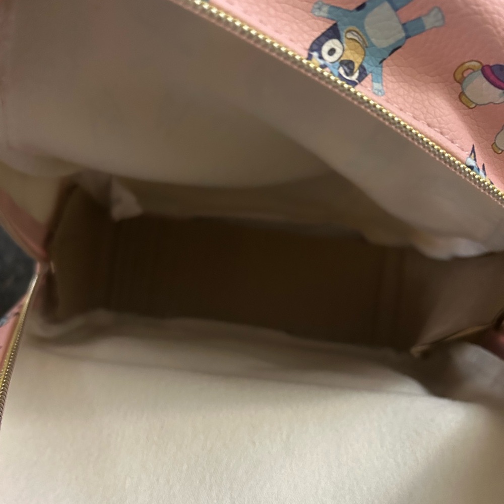 Pink BLUEY Backpack with Bluey Character Print - Picture 3 of 3